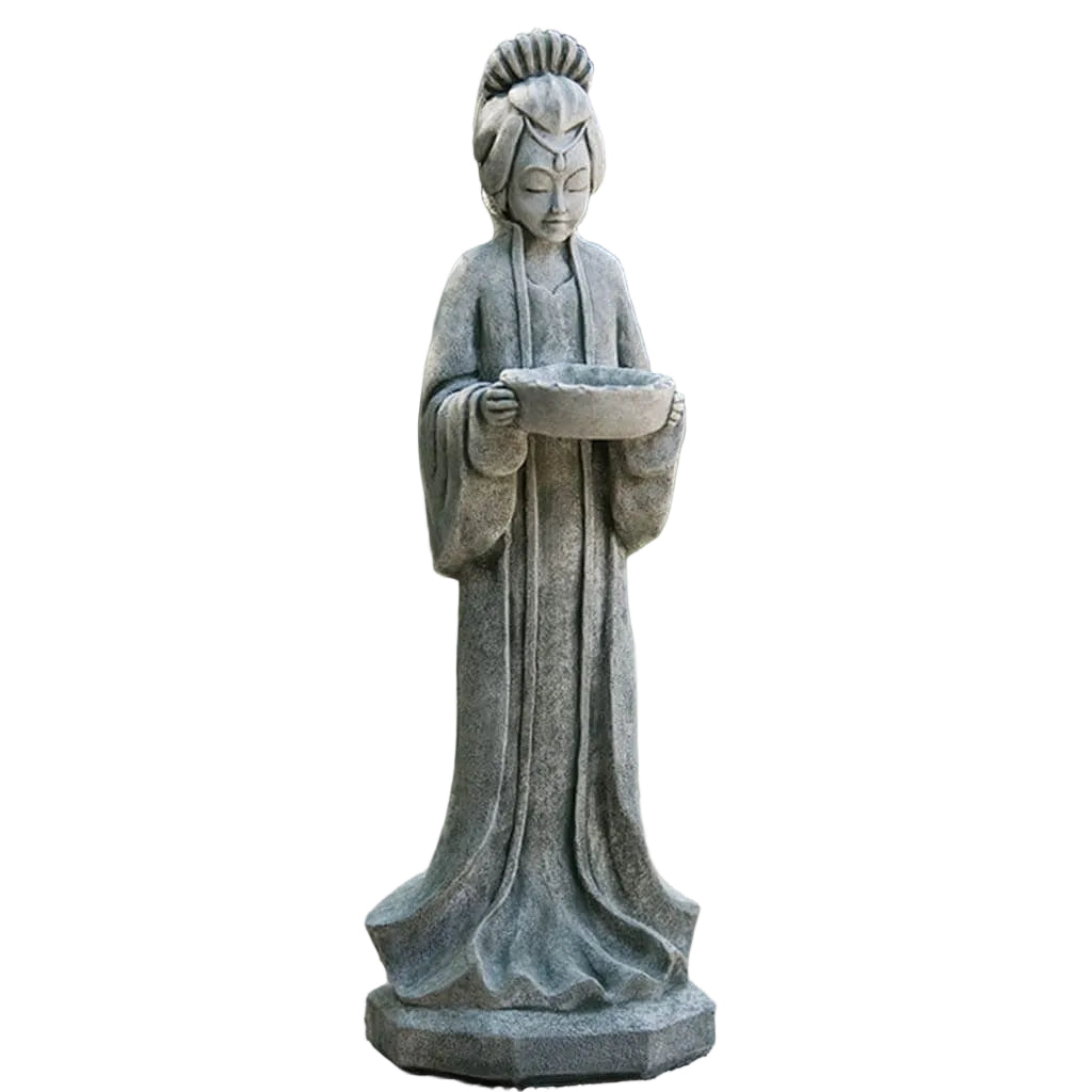 Cast Stone Zen Temple Figure