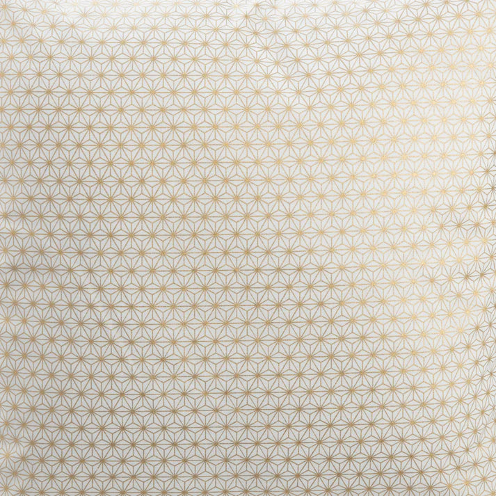 J-Life Asa No Ha Gold Sparkle Pillowcase