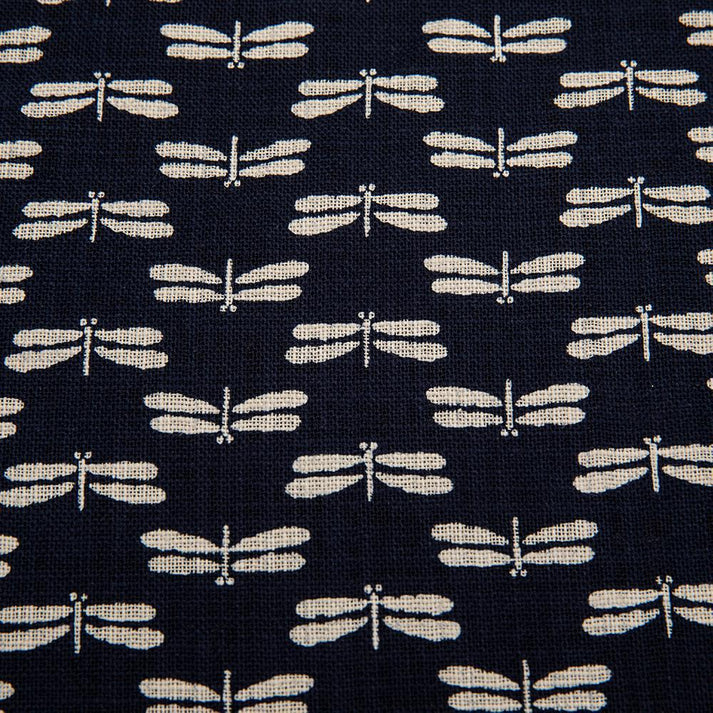 J-Life New Tombo Navy Zabuton Floor Pillow - COVER ONLY