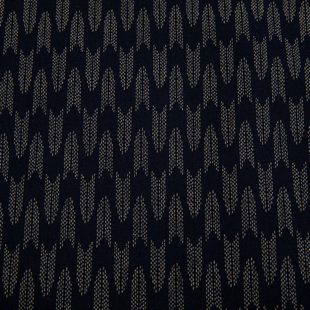 J-Life Ya Gasuri Navy Pillowcase_Pillows & Shams_Pillowcase_100% Cotton