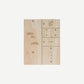 Wooden panel with engraved text on a white background