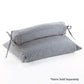 J-Life Asa No Ha Navy #2 Buckwheat Hull Pillow