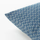 Ya Gasuri Light Blue Zabuton Floor Pillow_Pillows & Shams