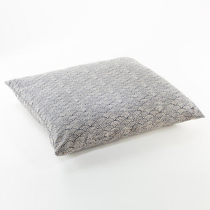 J-Life Seikai Ha Navy #2 Zabuton Floor Pillow