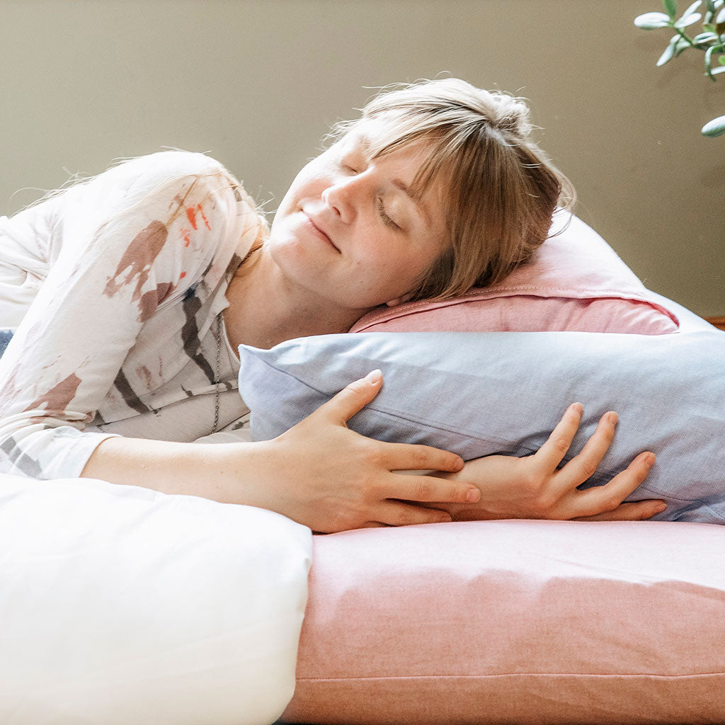 Bedding Bundle: Shiso Pink and Mizuiro Blue