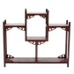 Ornate Rosewood Shelves - Symmetrical