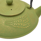 Green Cast Iron Teapot