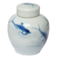 Porcelain Ginger Jar Set - Koi