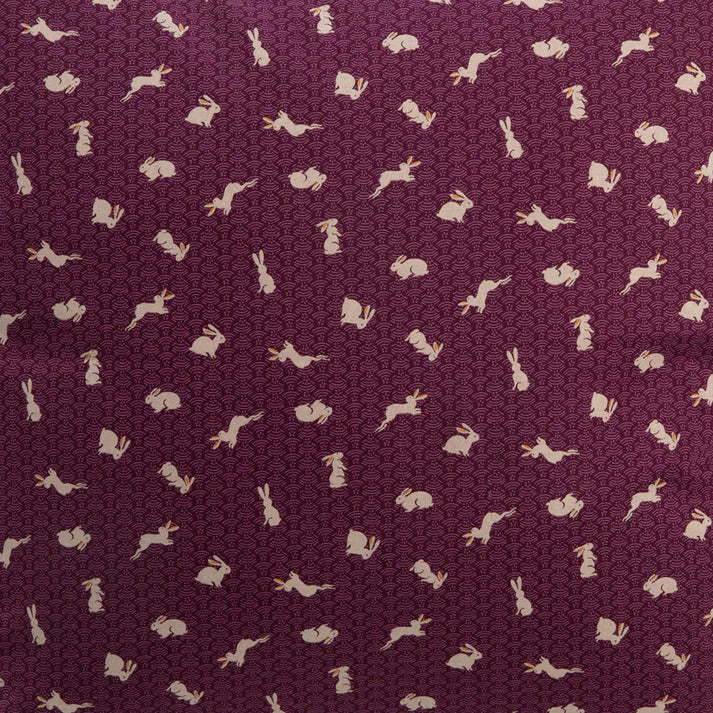 J-Life Usagi Purple Buckwheat Hull Pillow