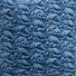Shiki Futon Tidal Wave Blue Removable COVER ONLY