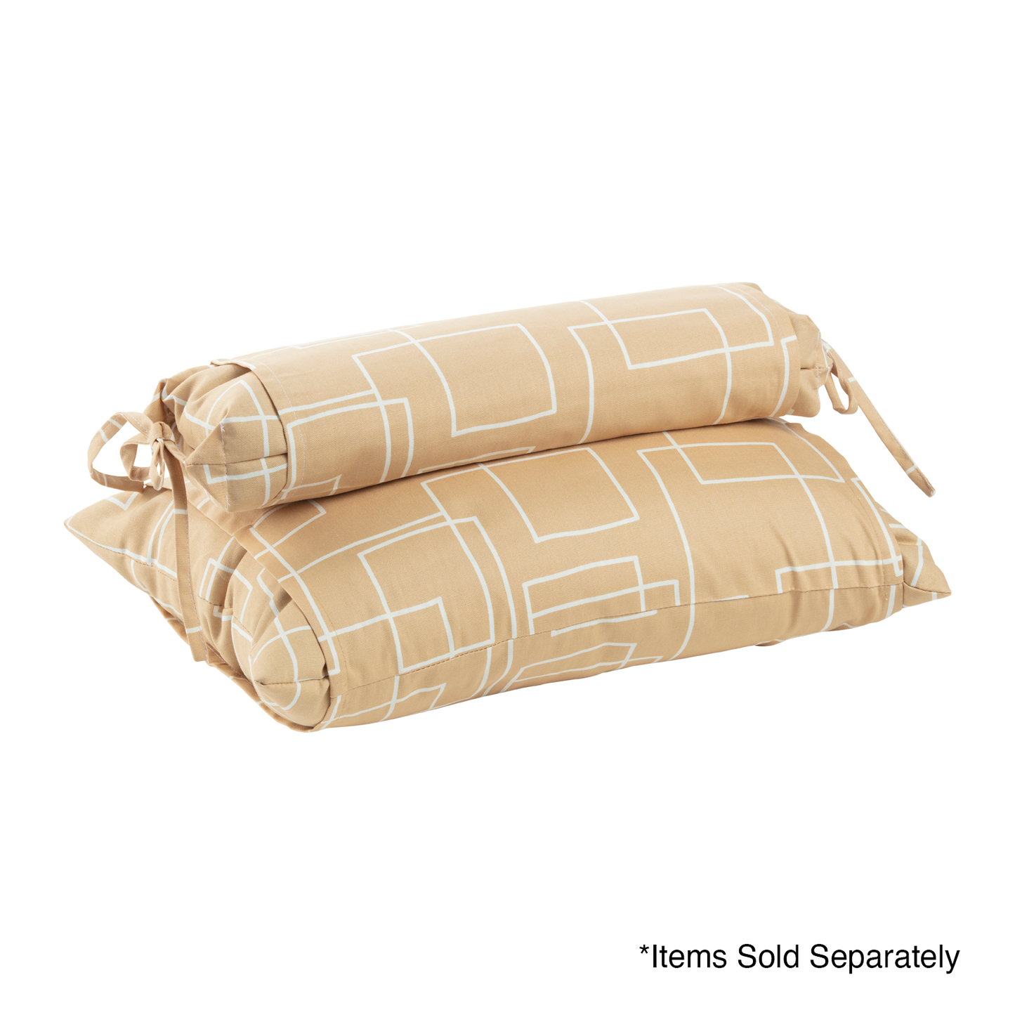 J-Life Shikaku Tan Buckwheat Hull Pillow