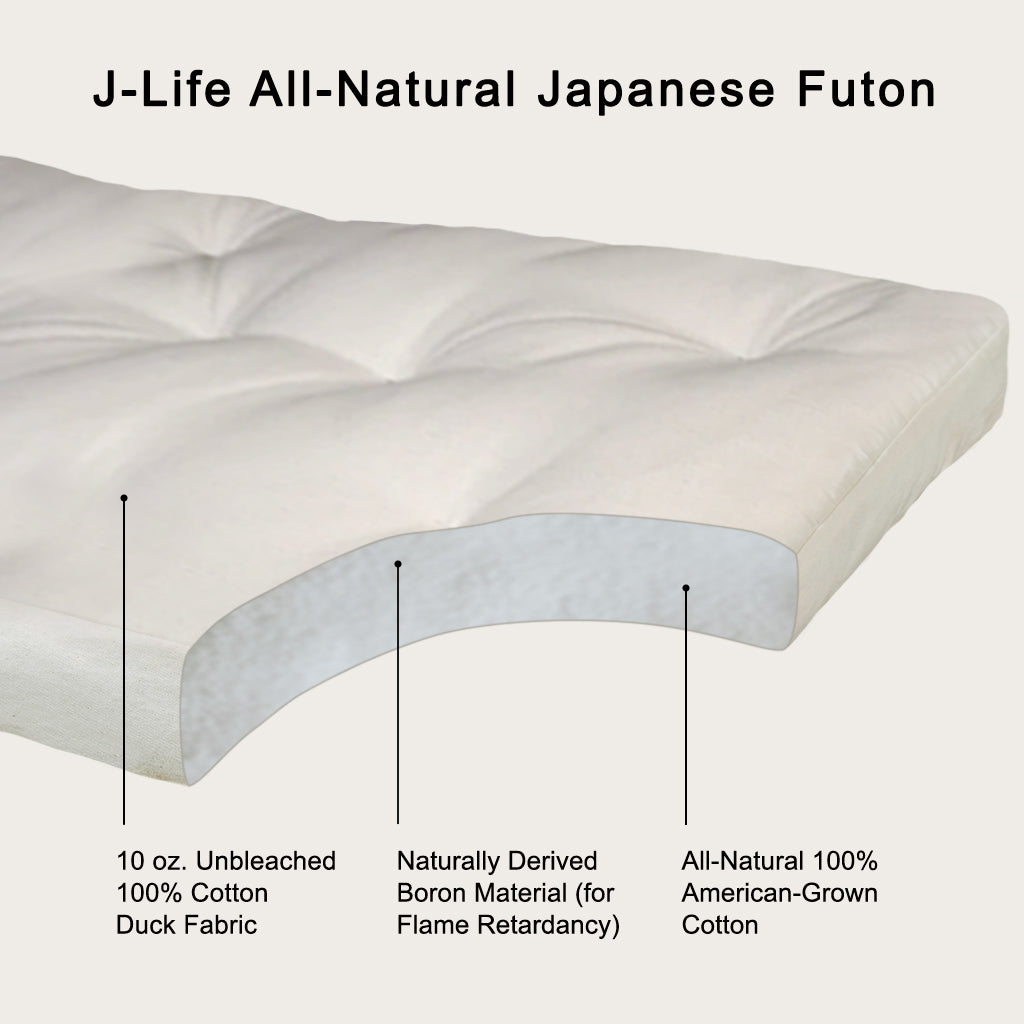 J-Life Shikifuton with Jumbo Seika Ha Red Removable Cover