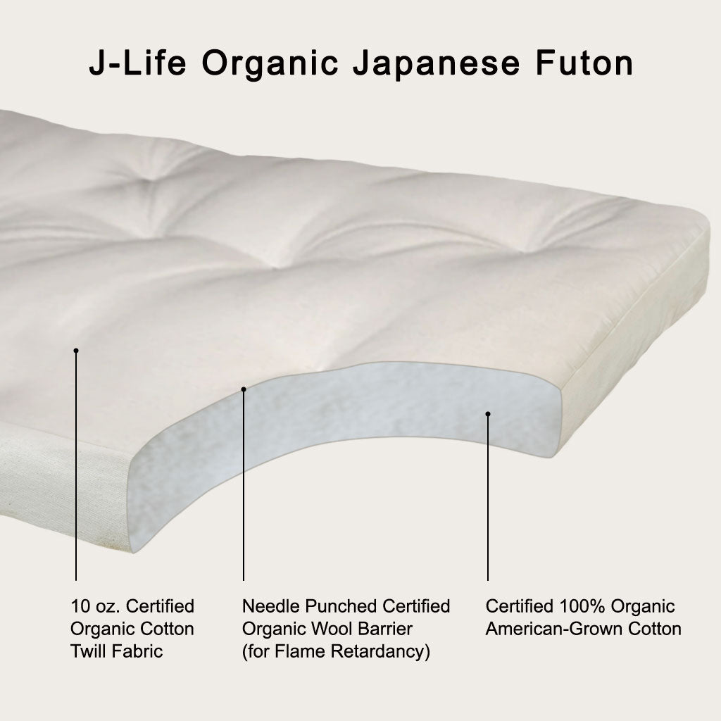 J-Life Organic Japanese Futon