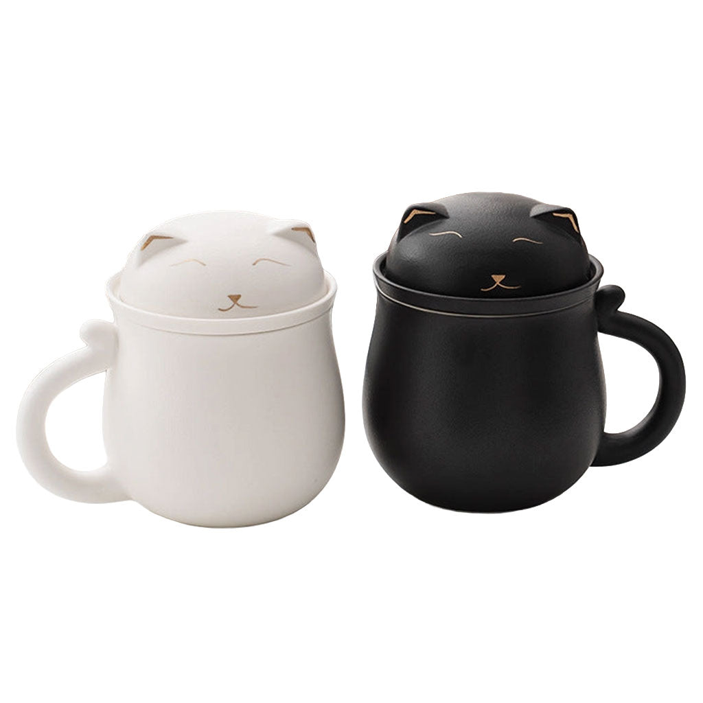 Lucky Cat Tea Cup & Infuser