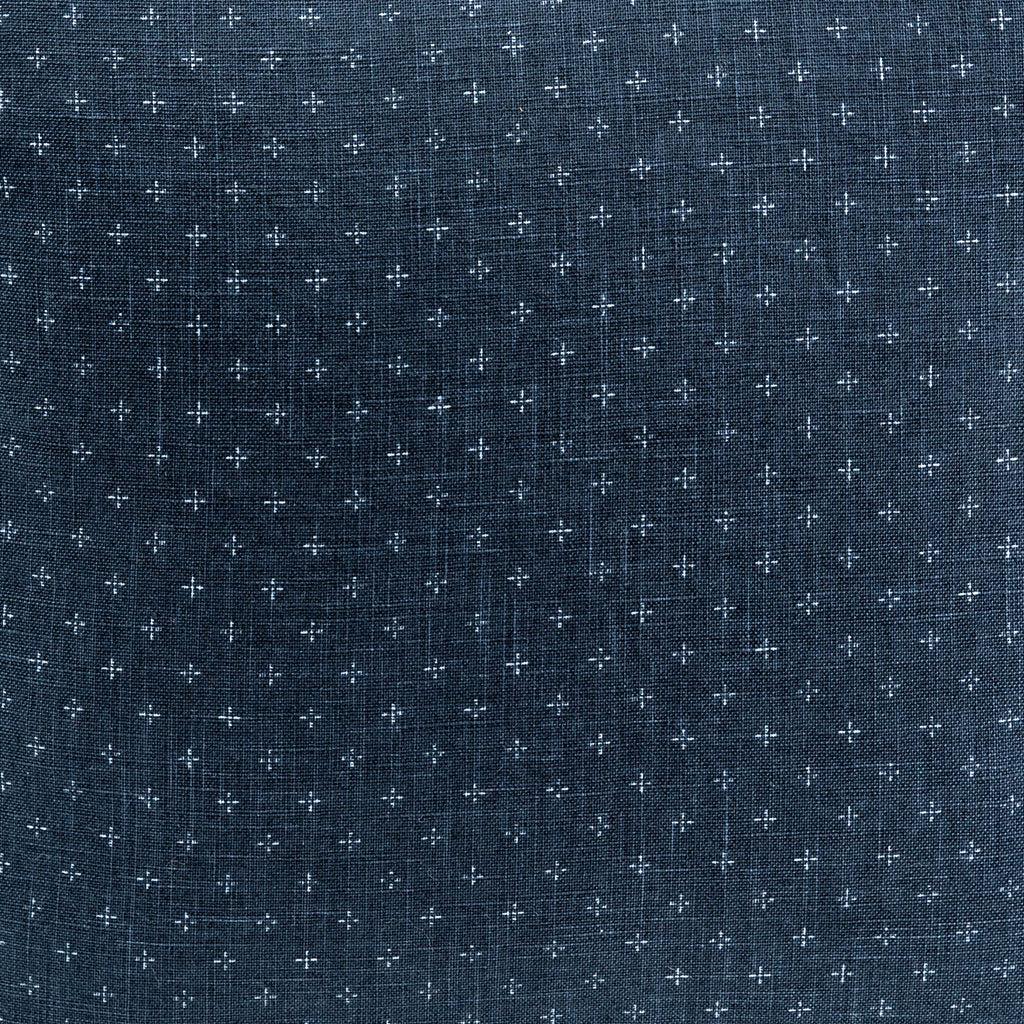 Aizome Navy Throw Pillow