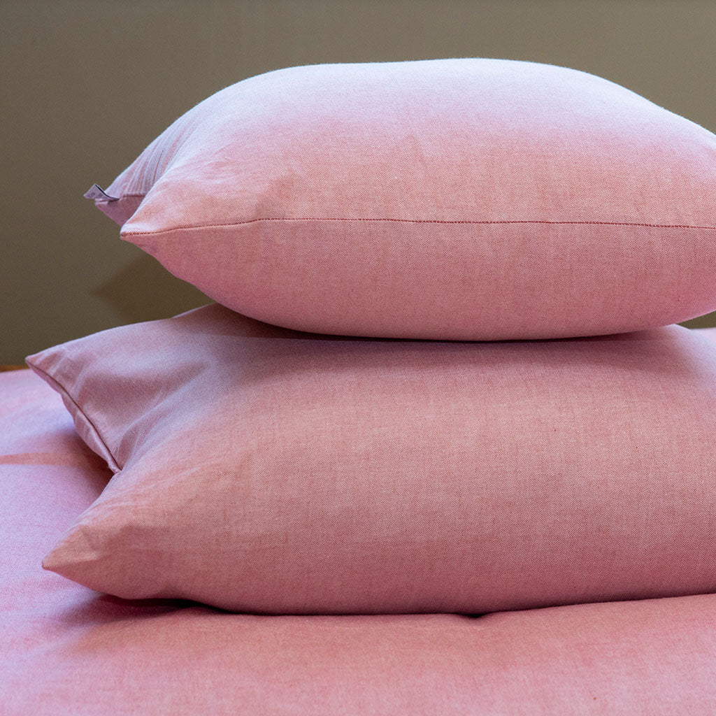 Shiso Pink Throw Pillow