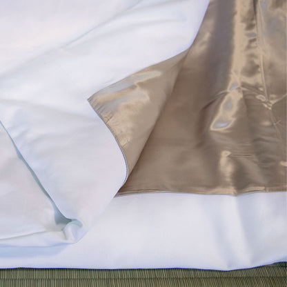 J-Life Shiruku Silk Champagne Custom Kakefuton with Removable Cover