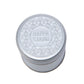 Silver container with 'Happa Stand' embossed on a light gray background