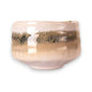 Matcha Gift Set in Beige: Ceramic Chawan, Bamboo Whisk & Spoon