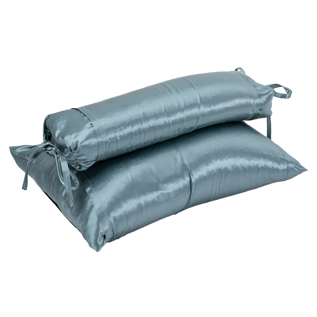 J-Life Shiruku Silk Arctic Buckwheat Hull Pillow