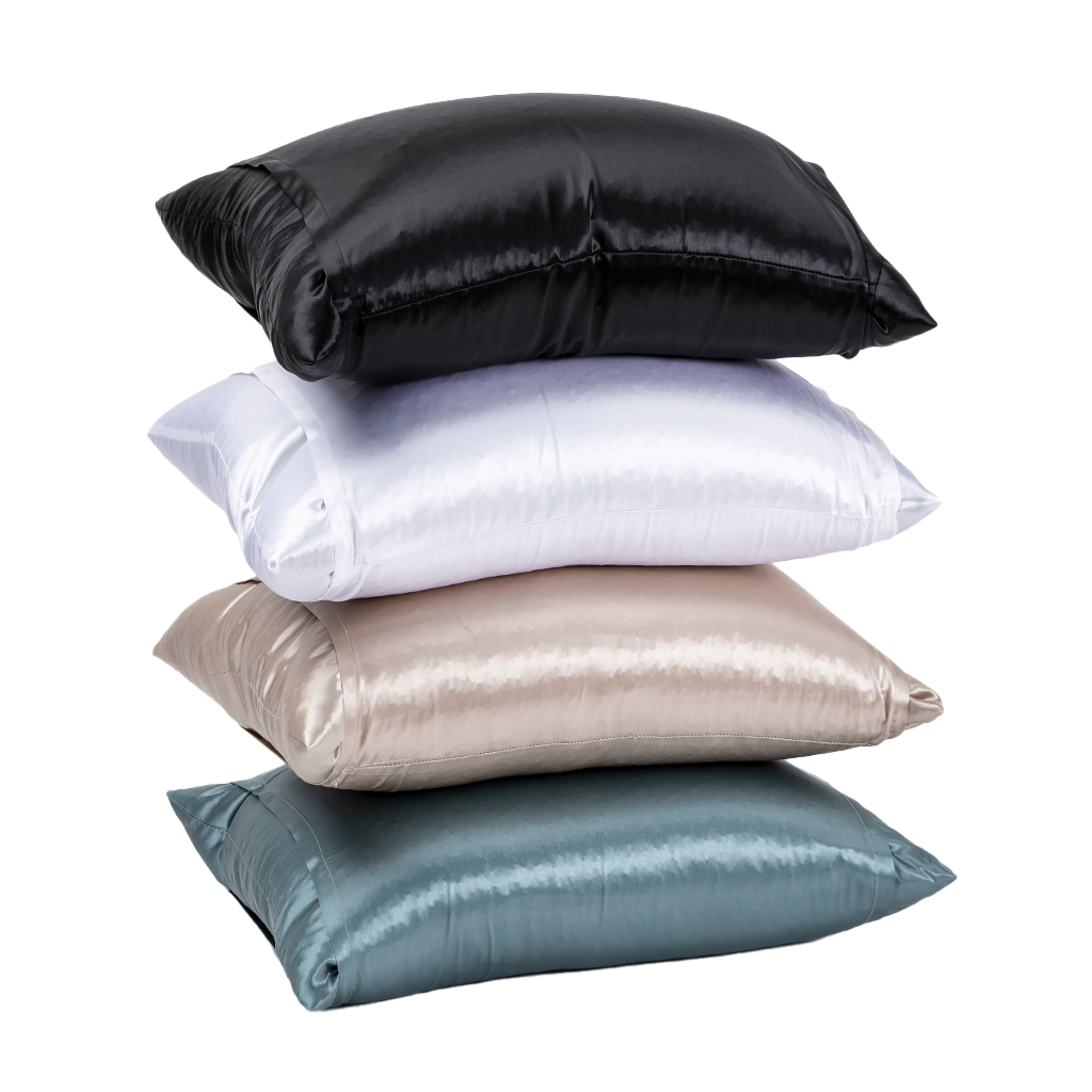 J-Life Shiruku Silk Ink Buckwheat Hull Pillow - COVER ONLY