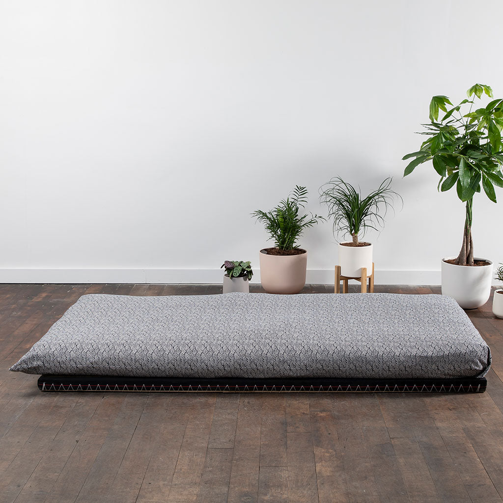 Complete Shikifuton Tatami Mat Bundle - Nami Black