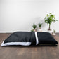 Complete Shikifuton Tatami Mat Bundle - Black Ultra Sateen