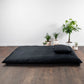 Complete Shikifuton Tatami Mat Bundle - Black Ultra Sateen