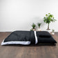Complete Shikifuton Tatami Mat Bundle - Black Ultra Sateen
