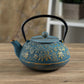Maple Momiji 紅葉 Leaf Cast Iron Teapot