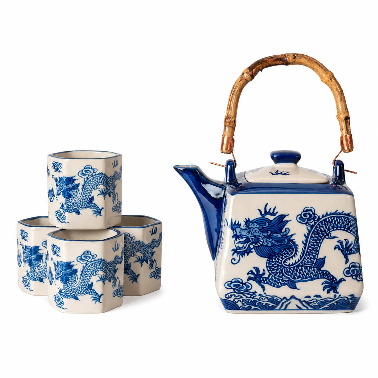 Ryū 龍 Dragon Tea Set