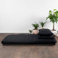 Complete Shikifuton Tatami Mat Bundle - Black Ultra Sateen