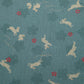 Usagi Sky Blue Throw Pillow