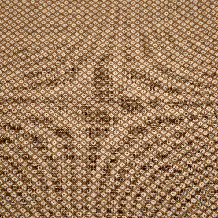 J-Life Dotto Tan Buckwheat Hull Pillow