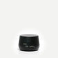 Black container with 'shin rin yoku' text on a white background
