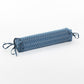 J-Life Ya Gasuri Light Blue Buckwheat Hull Pillow_Pillows & Shams_Buckwheat Hull Pillow