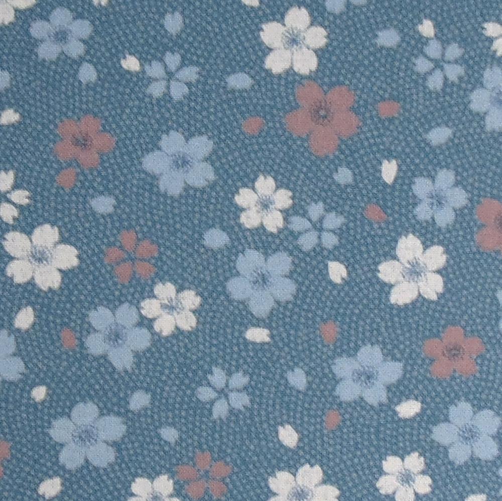 J-Life Shikifuton with Cherry Blossom Blue Removable Cover
