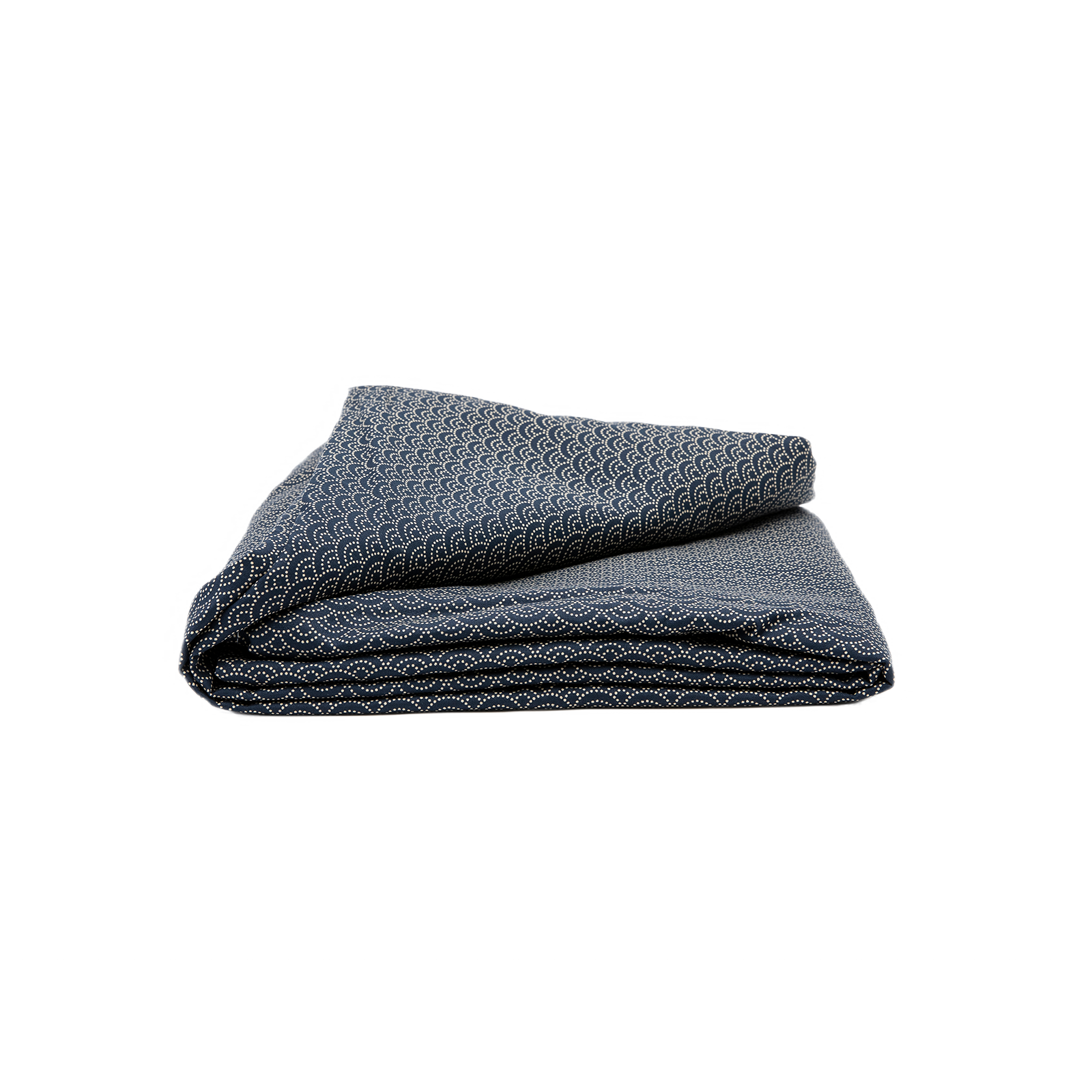 J-Life Kakefuton Seikai Ha Navy Custom COVER ONLY_Kakefutons_Kakefuton Custom Cover Only_Japan Tradition_Sleep System