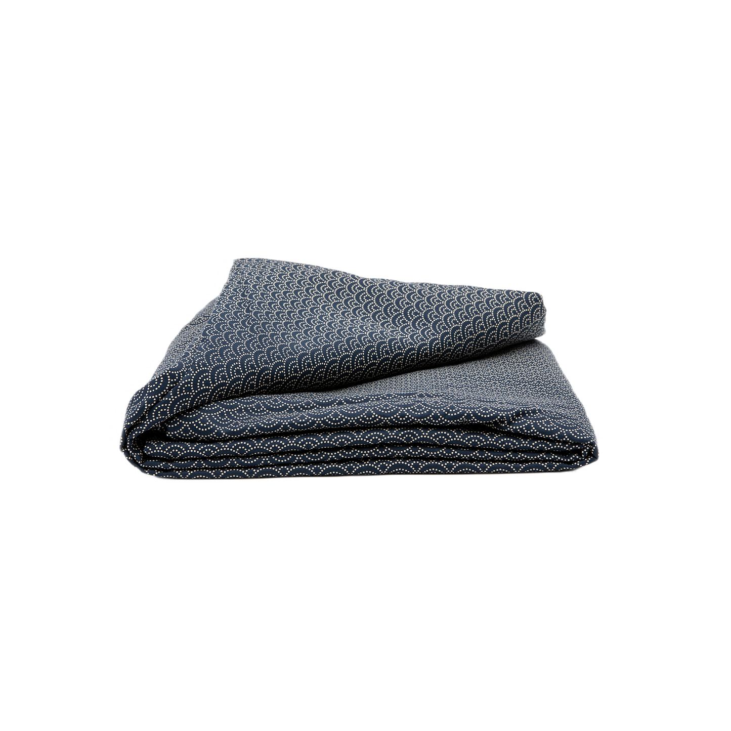 J-Life Seikai Ha Navy Custom Kakefuton with Removable Cover_Kakefutons_Kakefuton with custom cover_Japan Tradition_Sleep System_Handmade__1__2