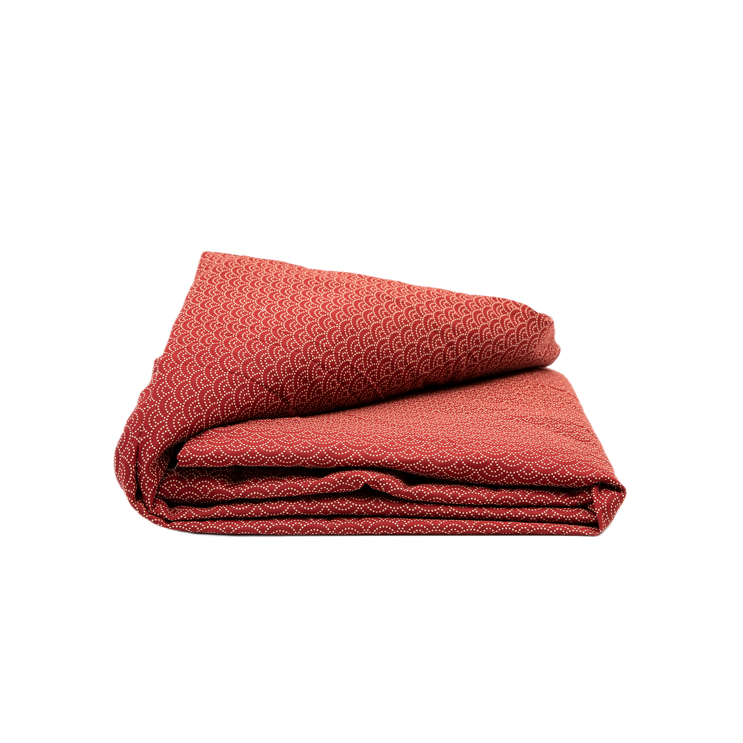 J-Life Seikai Ha Red Custom Kakefuton with Removable Cover_Kakefutons_Kakefuton with custom cover_Japan Tradition_Sleep System_Handmade__1__2__3__4