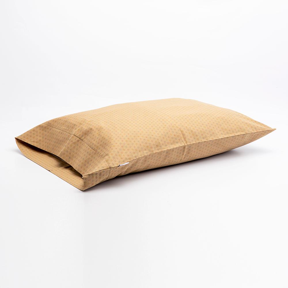 J-Life Asa No Ha Gold Pillowcase
