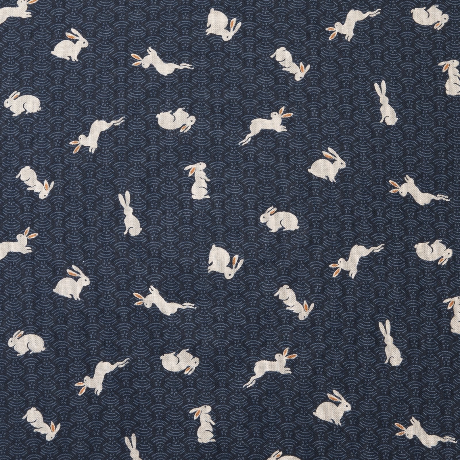 Usagi Navy Throw Pillow_Pillows & Shams