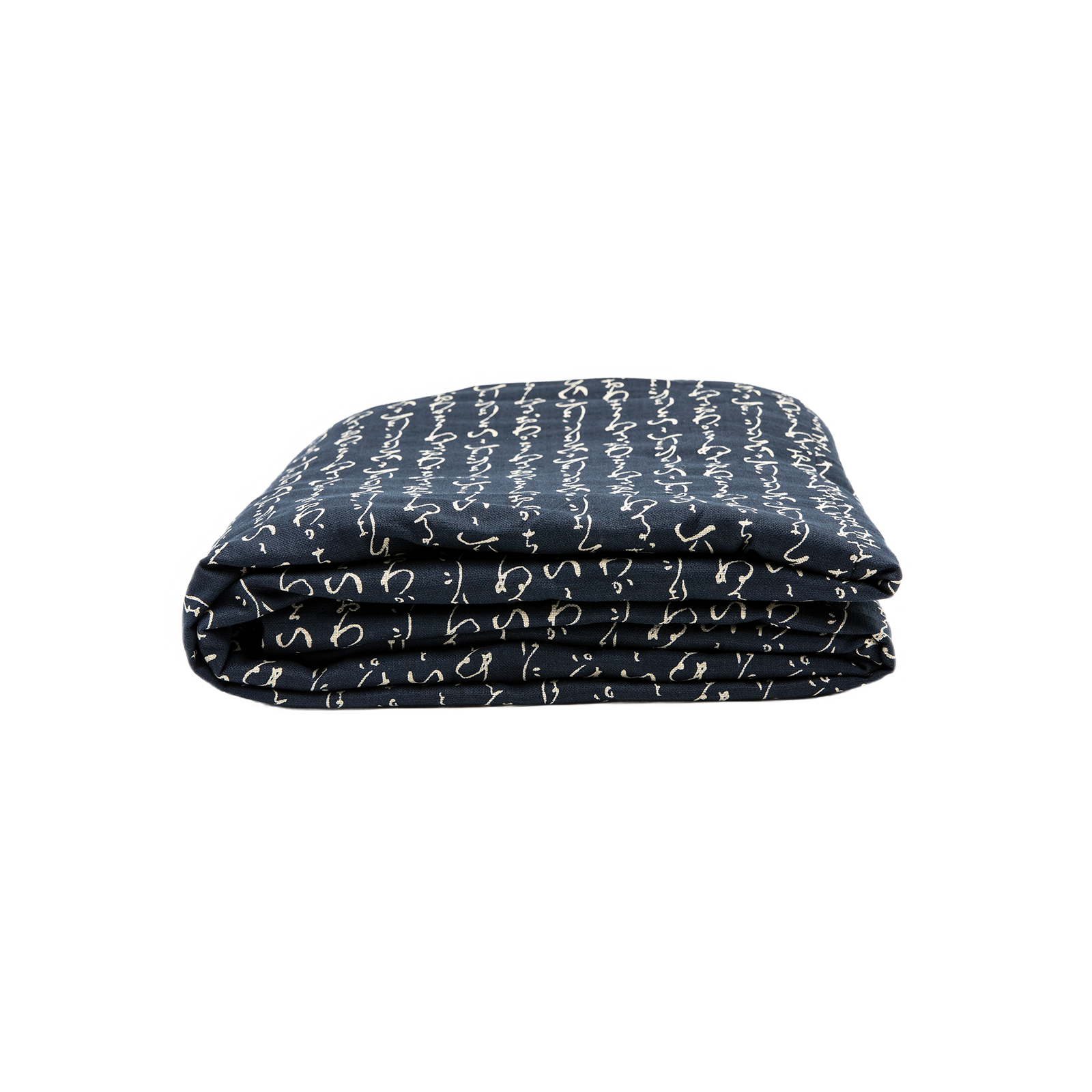 J-Life Kanji Navy Custom Kakefuton with Removable Cover_Kakefutons_Kakefuton with custom cover_Japan Tradition_Sleep System_Handmade__1
