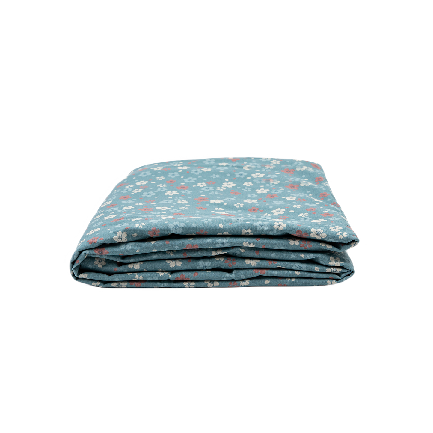 J-Life Cherry Blossom Blue Custom Kakefuton with Removable Cover_Kakefutons_Kakefuton with custom cover_Japan Tradition_Sleep System_Handmade