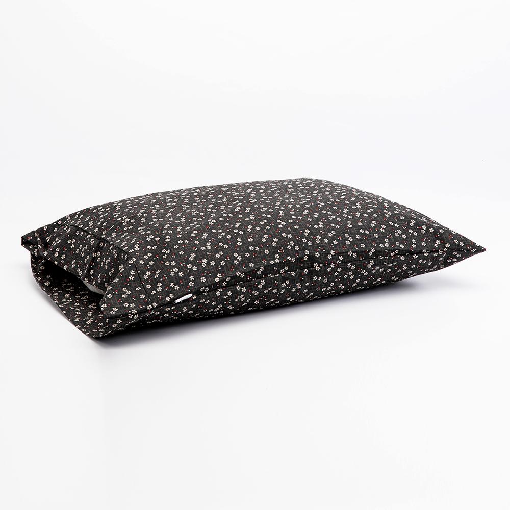 J-Life Sakura Charcoal Pillowcase