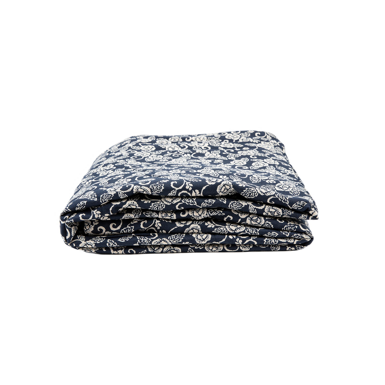 J-Life Kakefuton Hana Navy Custom COVER ONLY_Kakefutons_Kakefuton Custom Cover Only