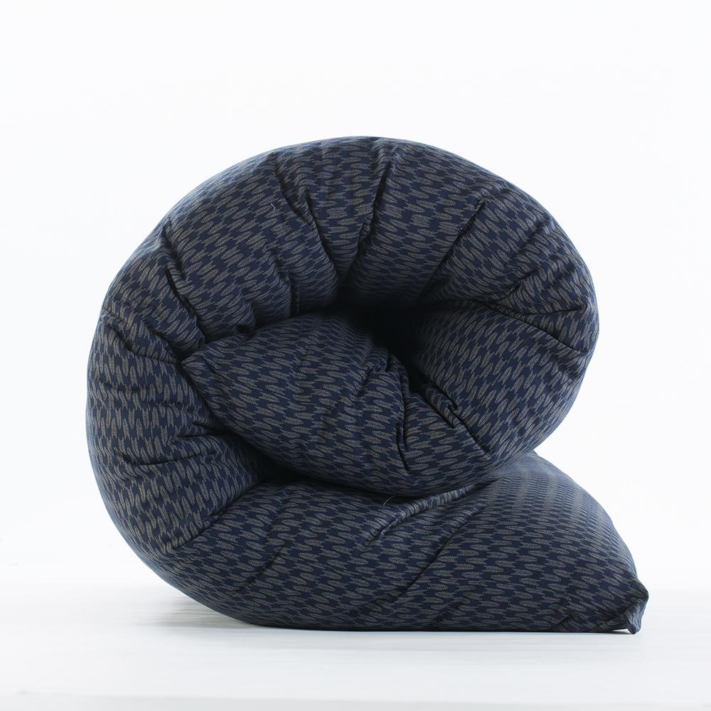 Shikifuton Ya Gasuri Navy Removable COVER ONLY