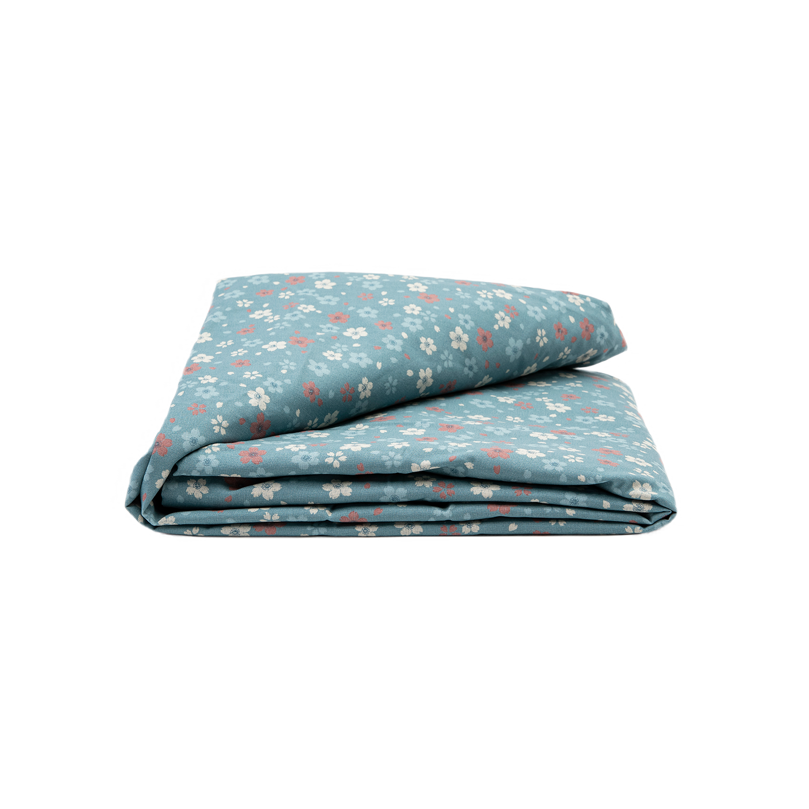 J-Life Kakefuton Cherry Blossom Blue Custom COVER ONLY_Kakefutons_Kakefuton Custom Cover Only_Japan Tradition