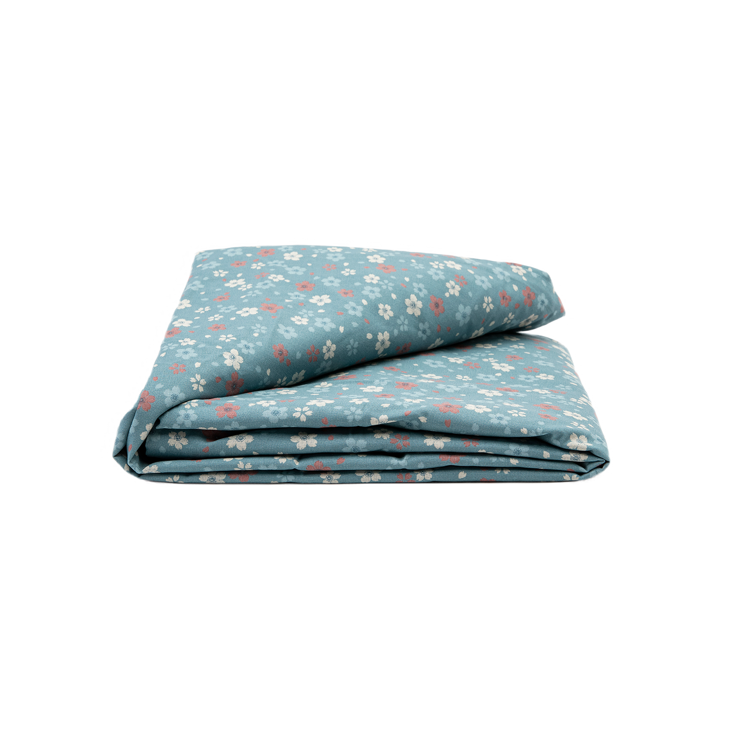 J-Life Cherry Blossom Blue Custom Kakefuton with Removable Cover_Kakefutons_Kakefuton with custom cover_Japan Tradition_Sleep System_Handmade__1