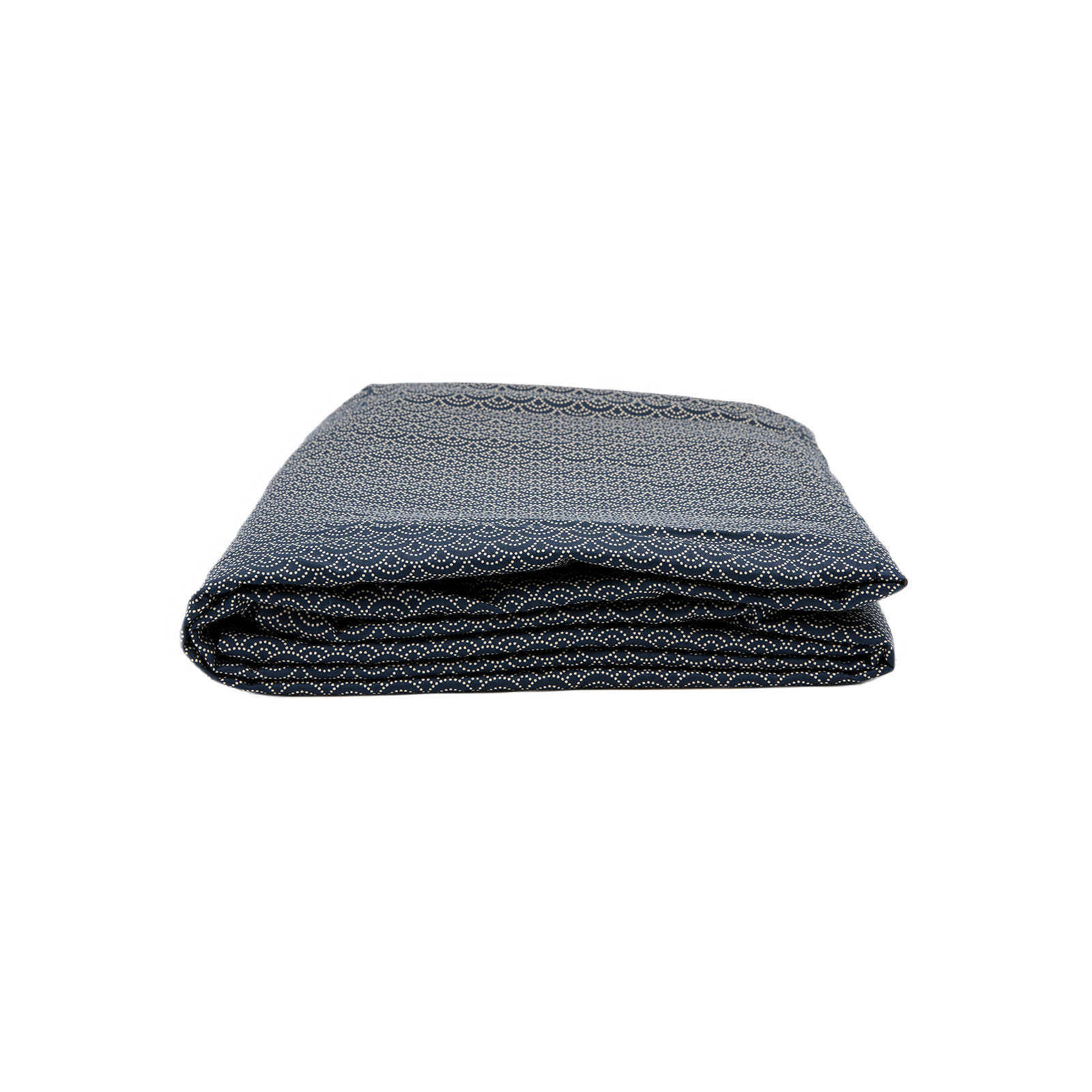 J-Life Kakefuton Seikai Ha Navy Custom COVER ONLY_Kakefutons_Kakefuton Custom Cover Only_Japan Tradition